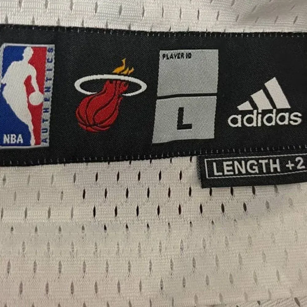 Adidas Miami Heat Dwyane Wade Jersey L